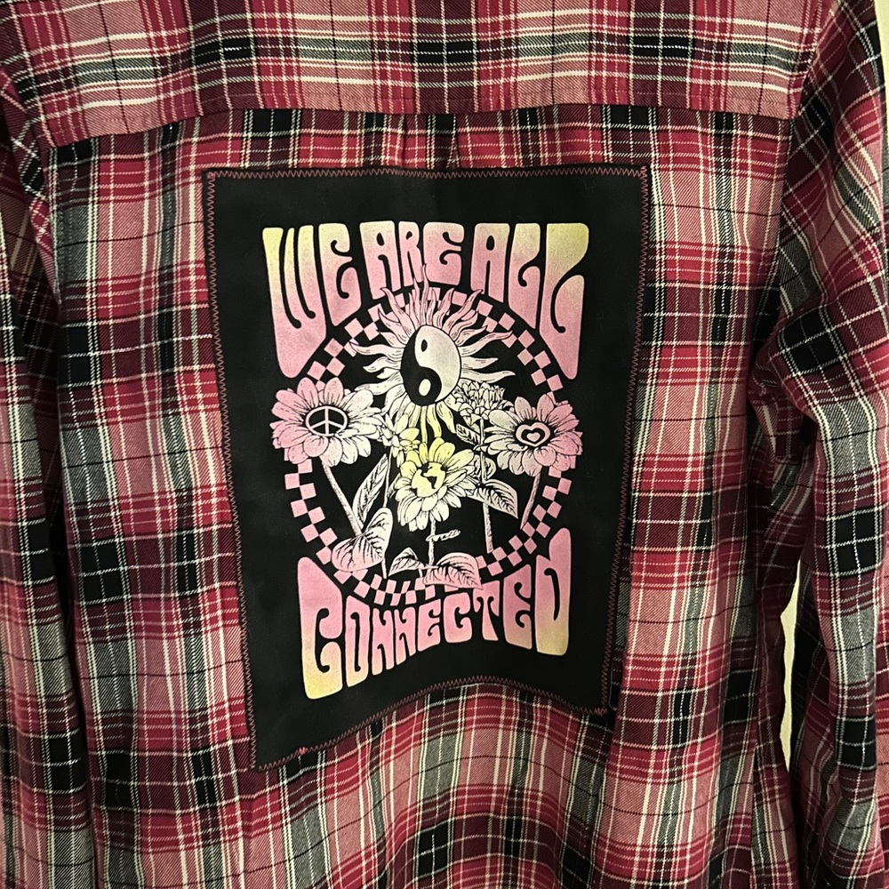 Levi’s Plaid Red and pink Shirt